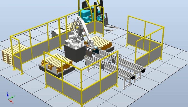 碼垛機工作流程 碼垛機工作流程